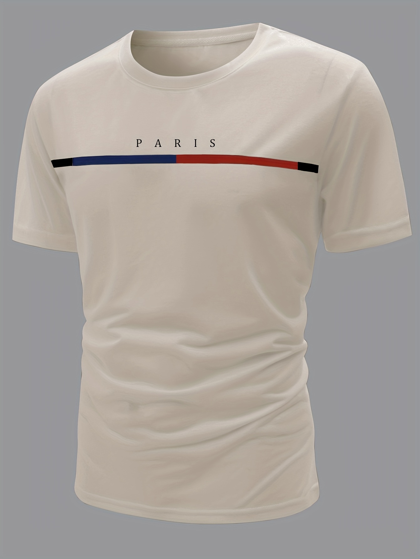 paris theme pattern print mens comfy t shirt graphic tee mens summer clothes mens outfits details 25