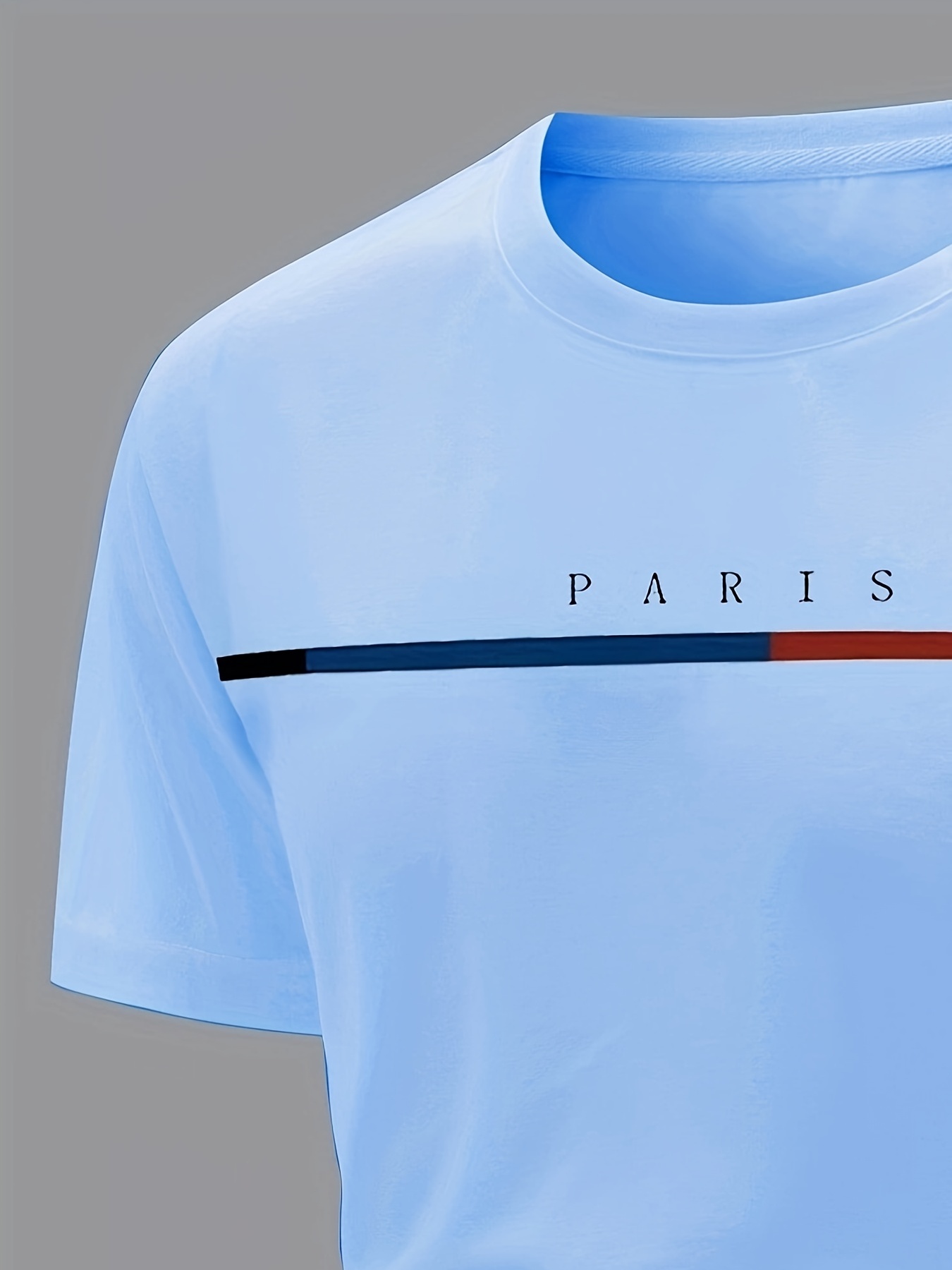 paris theme pattern print mens comfy t shirt graphic tee mens summer clothes mens outfits details 64